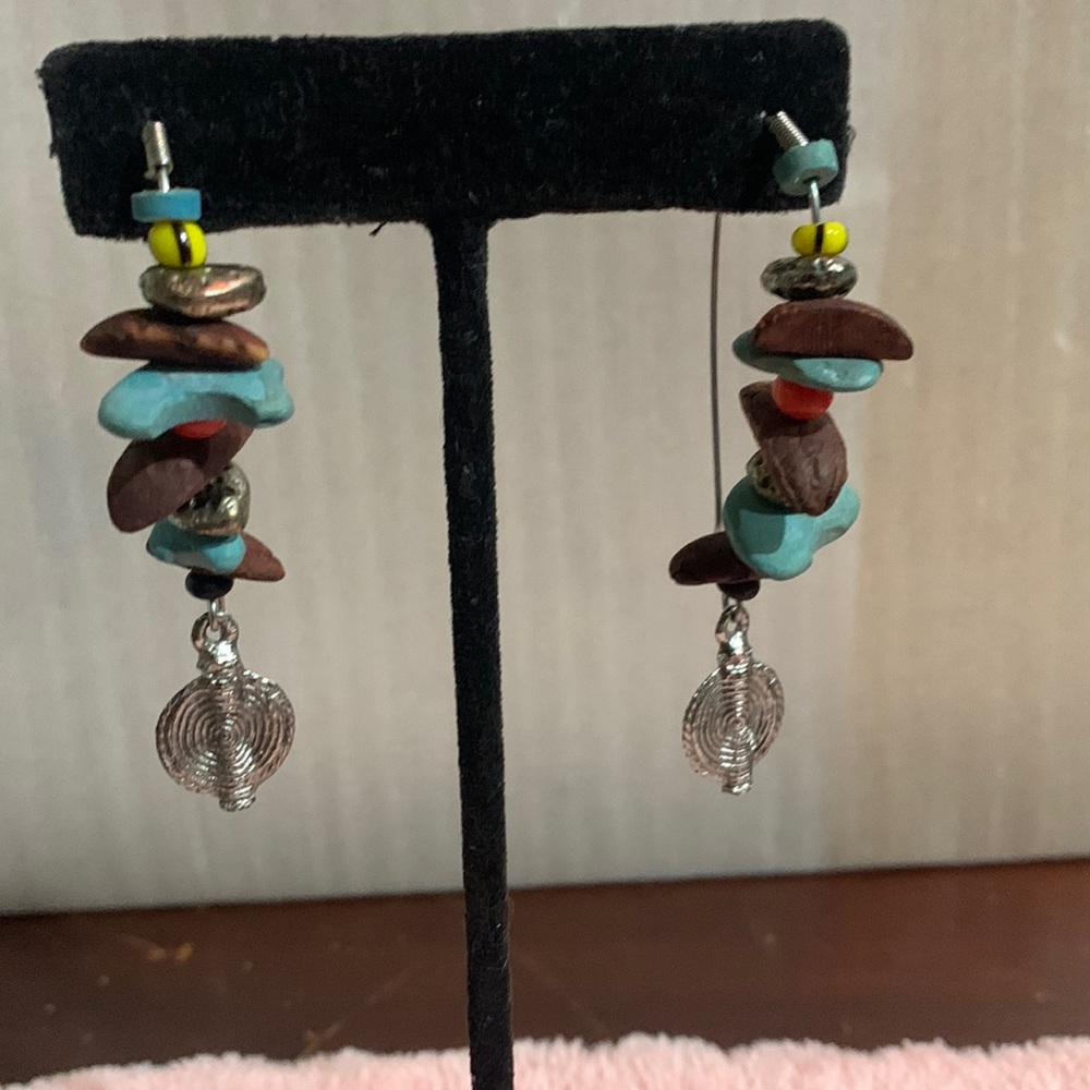 Multicolor Drop Dangle Earrings